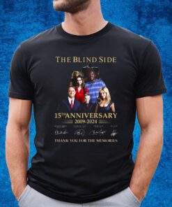 The Blind Side 15th Anniversary 2009 – 2024 Thank You For The Memories T-Shirt