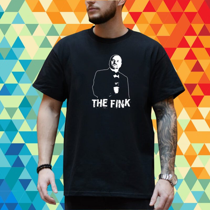 The Fink Howard Finkel Retro Legends Of Wrestling Shirt