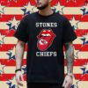 The Rolling Stone Kansas City Chiefs Lips 2023 Unisex Shirt