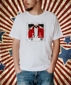 Travis Kelce: 87 Album Cover T-Shirt