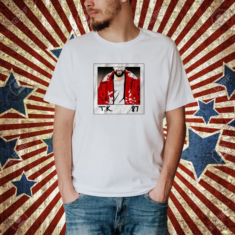 Travis Kelce: 87 Album Cover T-Shirt