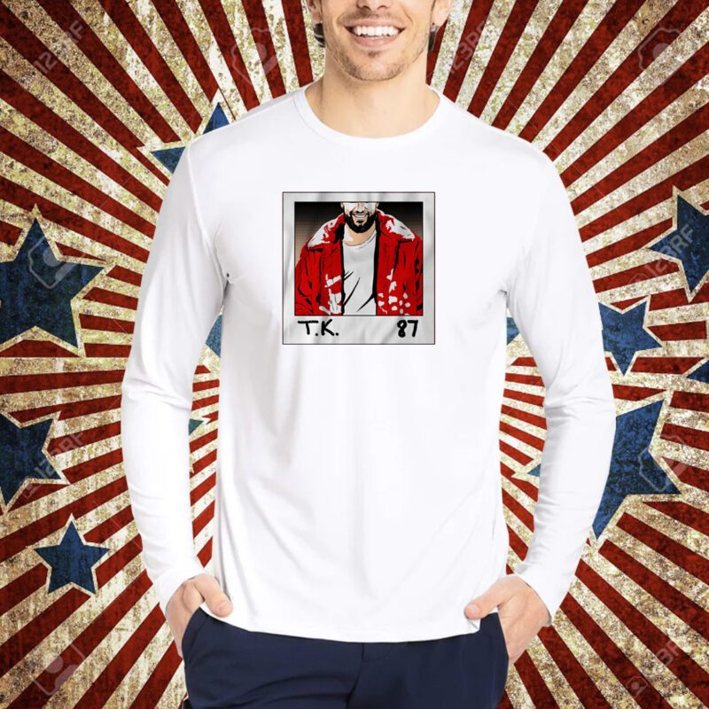 Travis Kelce: 87 Album Cover T-Shirt