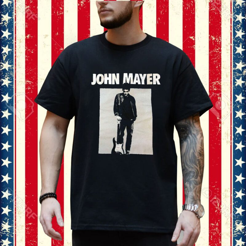 Travis Kelce Wearing John Mayer Podcast Shirt
