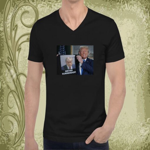 Show Donald Trump Proudly Presents Never Surrender Hoodie T-Shirt