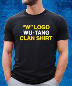 W Logo Wu Tang Clan Shirt