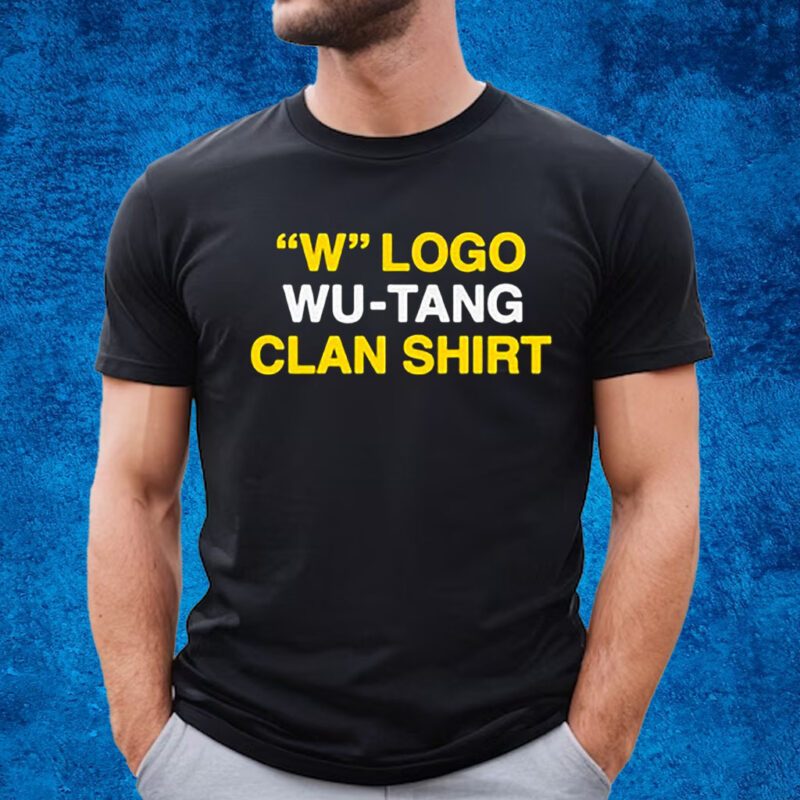 W Logo Wu Tang Clan Shirt