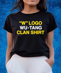W Logo Wu Tang Clan Shirts