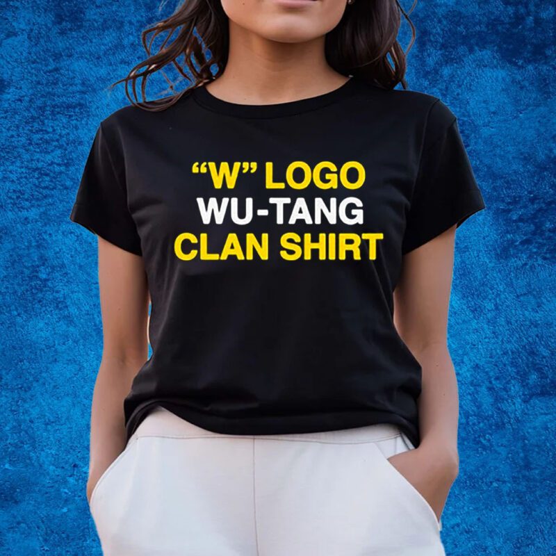 W Logo Wu Tang Clan Shirts