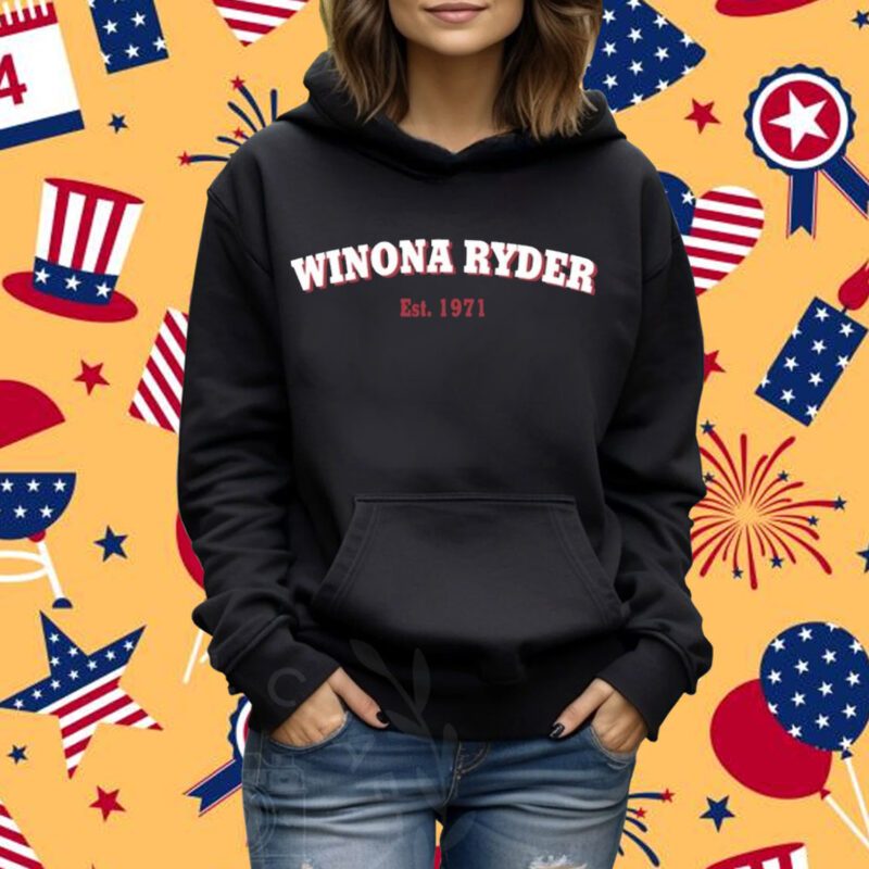 Winona Ryder Est.1971 Tee Shirt