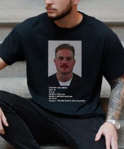 Zachary Lane Bryan Mugshot 2023 T-Shirt