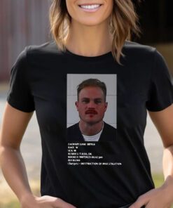 Zachary Lane Bryan Mugshot T-Shirt Unisex Shirts