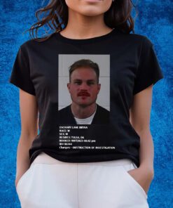 Zachary Lane Bryan Mugshot T-Shirts