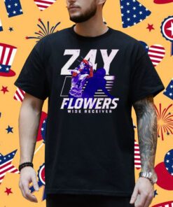 Zay Flowers Baltimore player football shirt