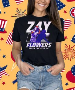 Zay Flowers Baltimore player football shirt