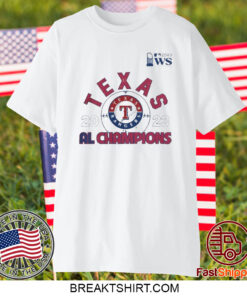 Texas Rangers 2023 American League Champions Power Play Tri Blend T-Shirt
