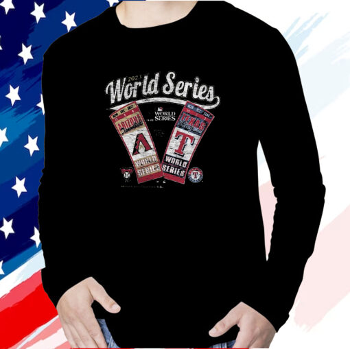 Arizona Diamondbacks Vs Texas Rangers ’47 2023 World Series Matchup Franklin T-Shirt