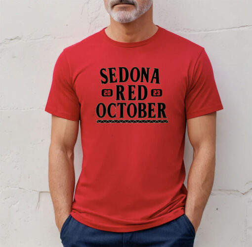 SEDONA RED OCTOBER T-SHIRT