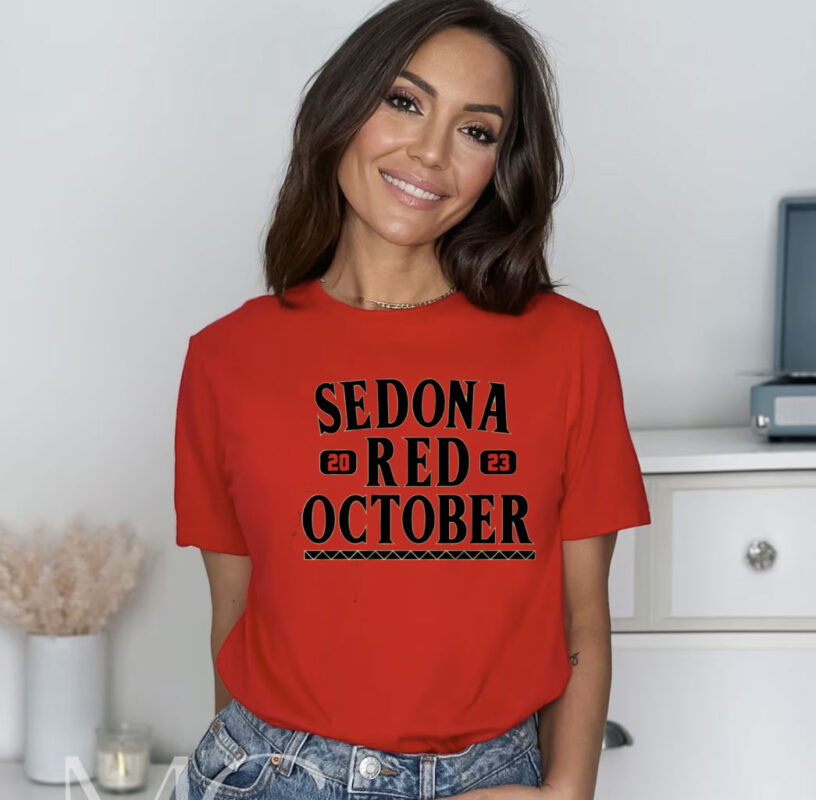 SEDONA RED OCTOBER T-SHIRT