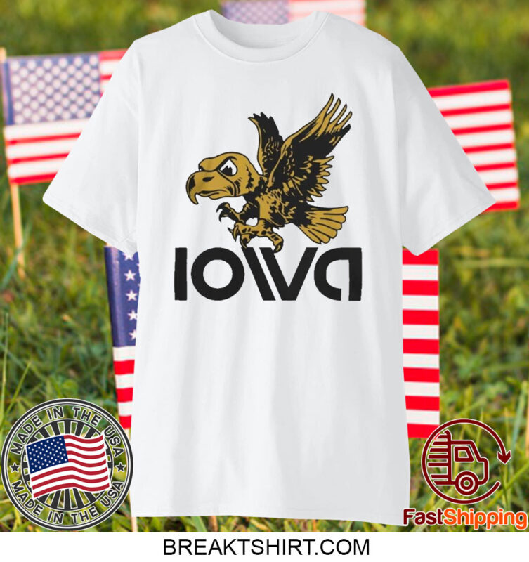 Iowa Hawkeyes Flying Herky T-Shirt