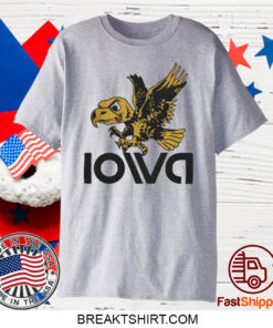 Iowa Hawkeyes Flying Herky T-Shirt