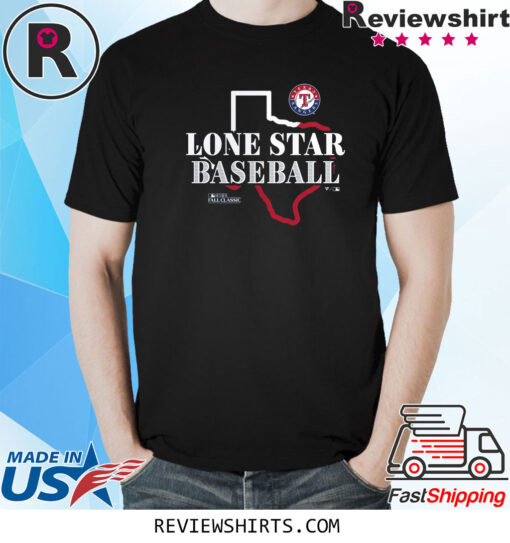 Texas Rangers 2023 World Series Lone Star Base Ball Hometown T-Shirt