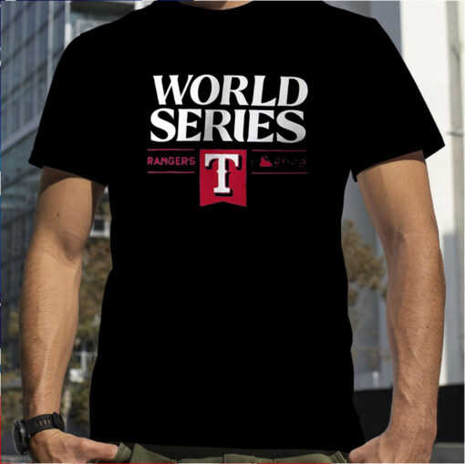 Texas Rangers 2023 World Series Nike T Shirt