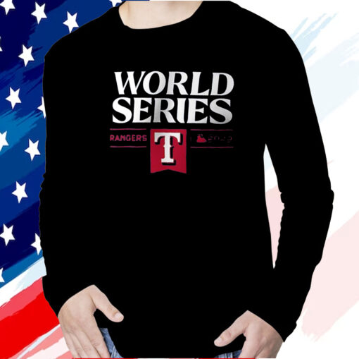 Texas Rangers 2023 World Series Nike T Shirt