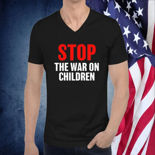 Stop The War On Children Rally Official T-Shirt