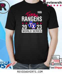 Baseball Texas Rangers 2023 World Series T-Shirt