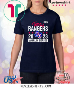 Baseball Texas Rangers 2023 World Series T-Shirt