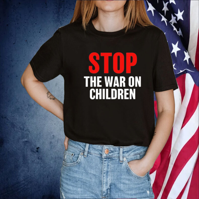 Stop The War On Children Rally Official T-Shirt