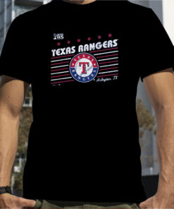 Texas Rangers Majestic Threads 2023 World Series Local Lines T-Shirt