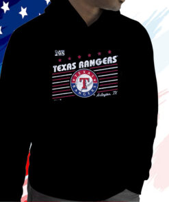 Texas Rangers Majestic Threads 2023 World Series Local Lines T-Shirt