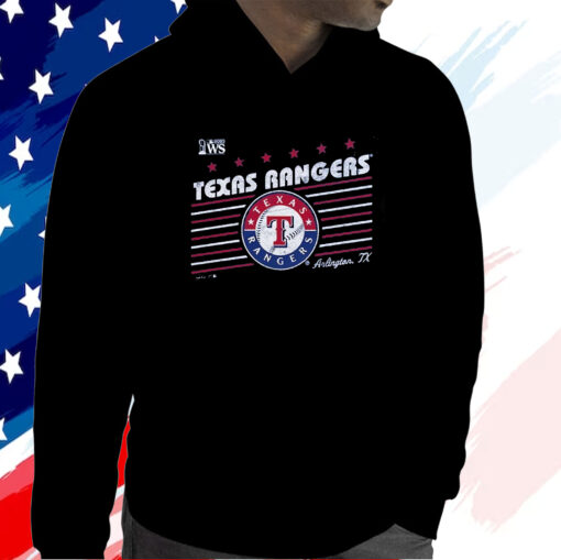 Texas Rangers Majestic Threads 2023 World Series Local Lines T-Shirt