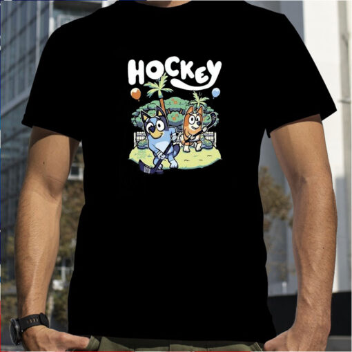 Bring Hockey Back Hockey Bluey TShirt