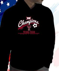 Texas Tech Red Raiders 2023 Big 12 Women’s Soccer Regular Season Champions Shirt