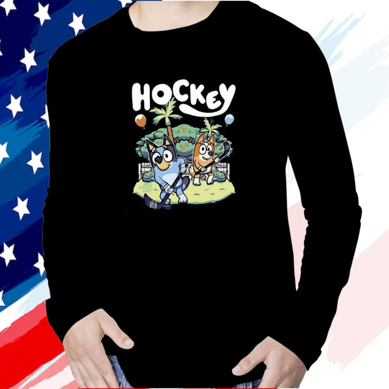 Bring Hockey Back Hockey Bluey TShirt