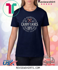 Retro Christmas Kringle Candy Co. Candy Cane T-Shirt