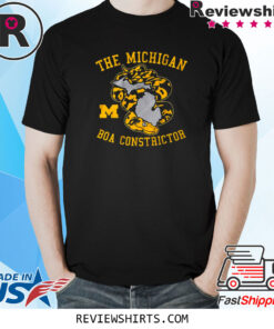 Michigan Football Bow Constrictor T-Shirt