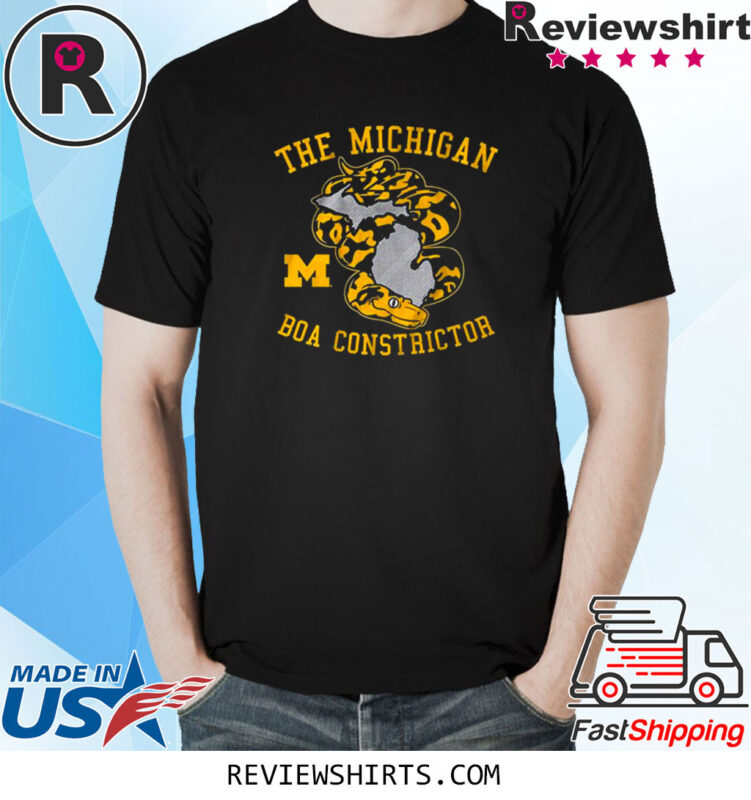 Michigan Football Bow Constrictor T-Shirt