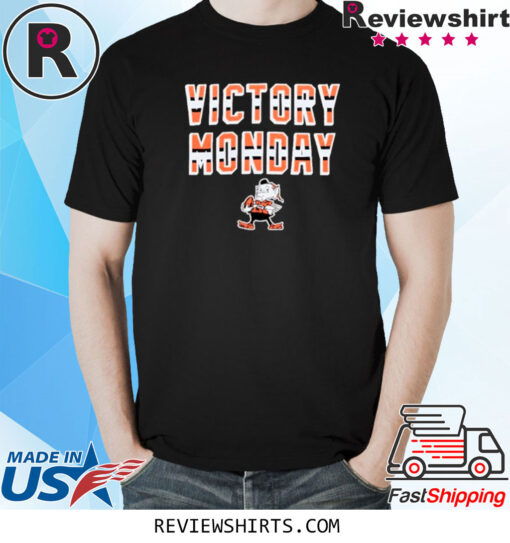 Cleveland Browns Victory Monday Retro T-Shirt