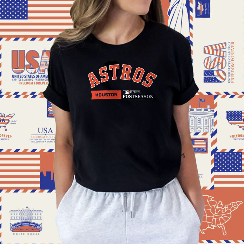 Houston Astros Nike 2023 Postseason Authentic Collection Dugout Shirts