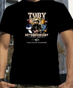 Toby Keith 30th Anniversary 1993 – 2023 Thank You For The Memories T-Shirt