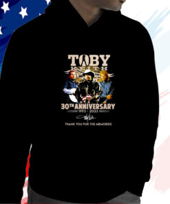 Toby Keith 30th Anniversary 1993 – 2023 Thank You For The Memories T-Shirt