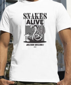 Snakes Really Alive Arizona Baseball T-Shirt