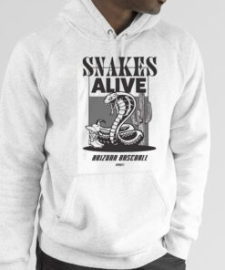 Snakes Really Alive Arizona Baseball T-Shirt