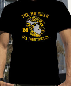 The Michigan Football Boa Constrictor Shirt