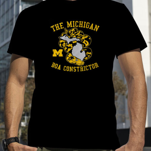 The Michigan Football Boa Constrictor Shirt