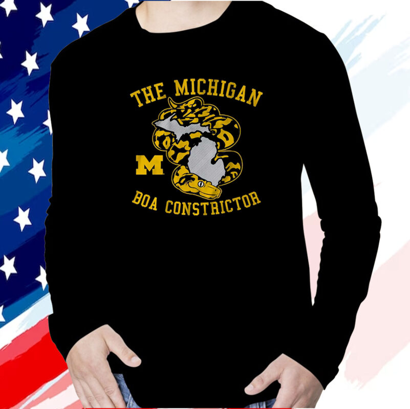 The Michigan Football Boa Constrictor Shirt