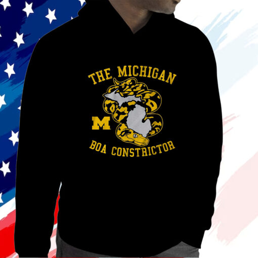 The Michigan Football Boa Constrictor Shirt